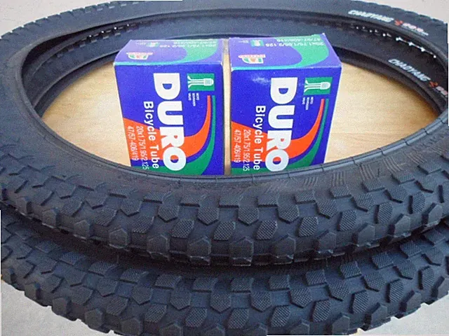 20 x 2.0 BMX Bike Tires +Tubes Freestyle Dirt Jump Plywood Street 20"x 2.0" NEW