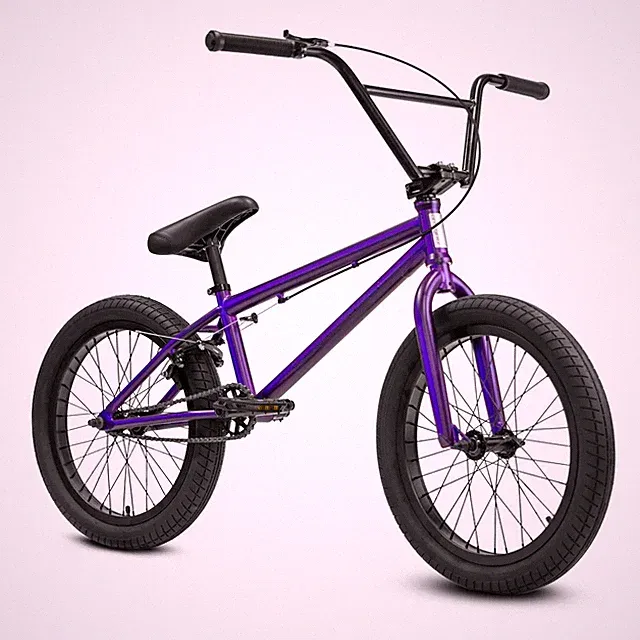 Elite 20" BMX Destro Bicycle Freestyle Bike 3 Piece Crank Grape Soda NEW
