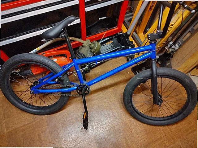 Elite 20" BMX Stealth Bicycle Freestyle Bike 1 Piece Crank Blue NEW 2021