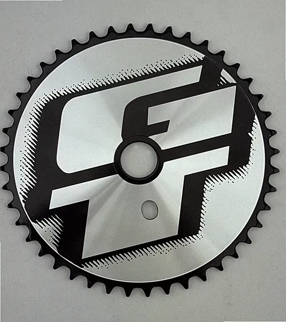 GT Bicycle Chainring Sprocket ALLOY 1/2" x 44T BMX Freestyle Cruiser Bike Chrome