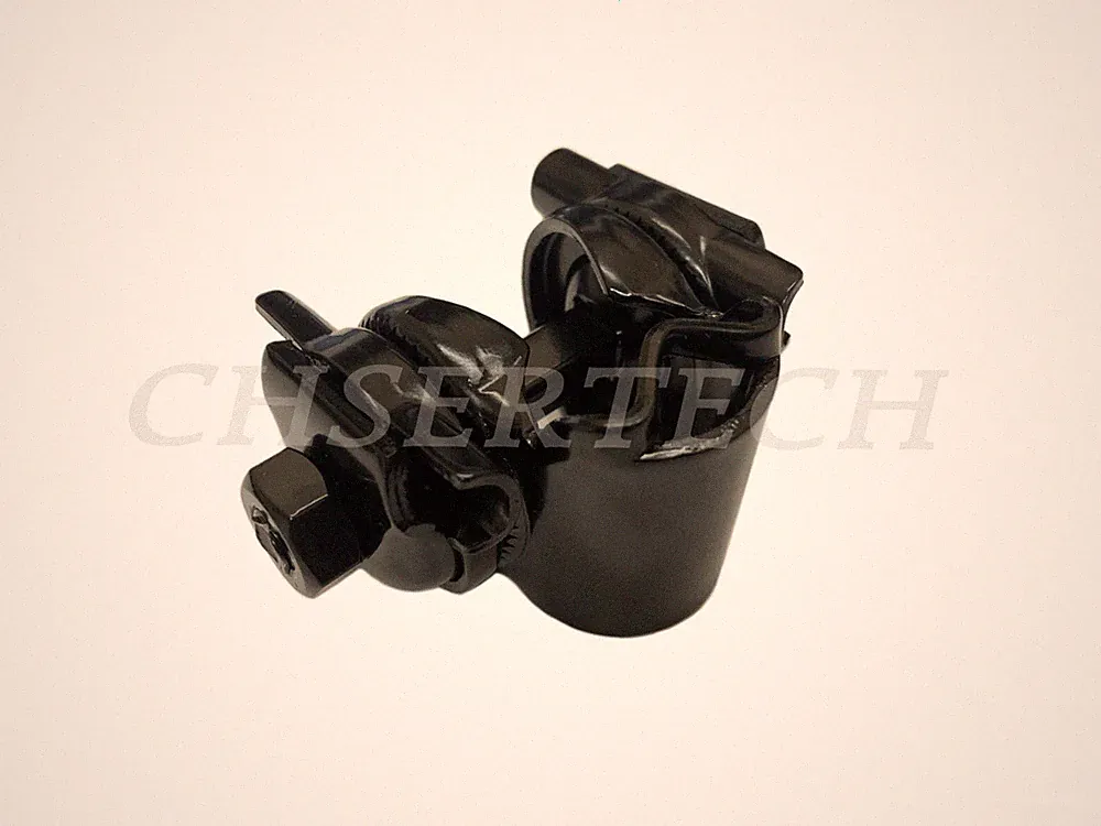 MTB BMX Cruiser Bicycle Bike Seat Saddle Rail Clamp Seat Gut Black