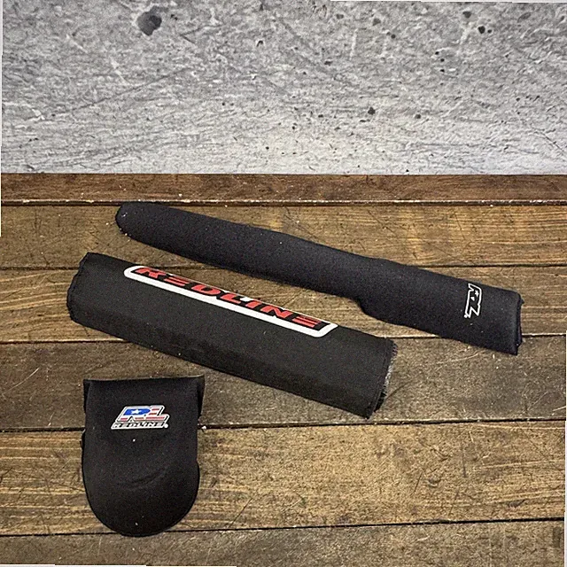 Vintage Redline BMX Pad Set NOS 1990s 00s Frame Bar Stem Race Bike Stick On