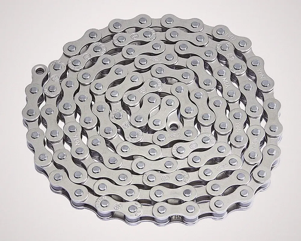 YBN PRO CHROME BICYCLE SINGLE SPEED CHAIN VINTAGE CRUISER BMX BIKE SCHWINN STYLE